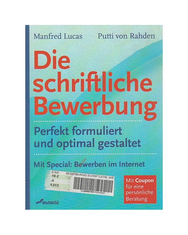 Die schriftliche Bewerbung