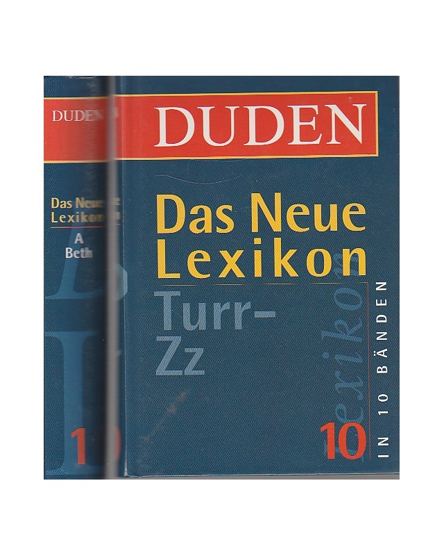 Duden - Das neue Lexikon in 10 Bänden - komplett