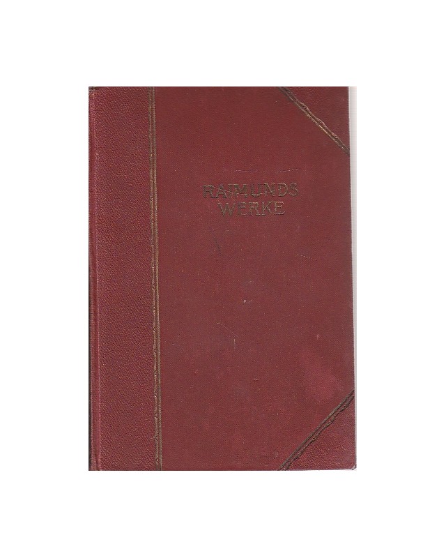 Raimunds Werke in drei Teilen