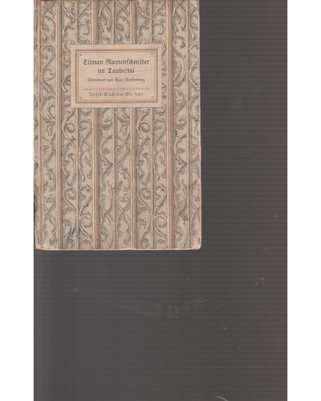 Insel-Bücherei Nr. 545 - Tilman Riemenschneider im Taubertal