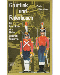 Grünfink und Federbusch -...