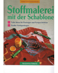 Stoffmalerei mit der Schablone