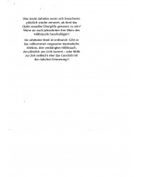 Schreckliches Vergessen, heilsames Erinnern - Traumatische Erfahrungen drängen ans Licht