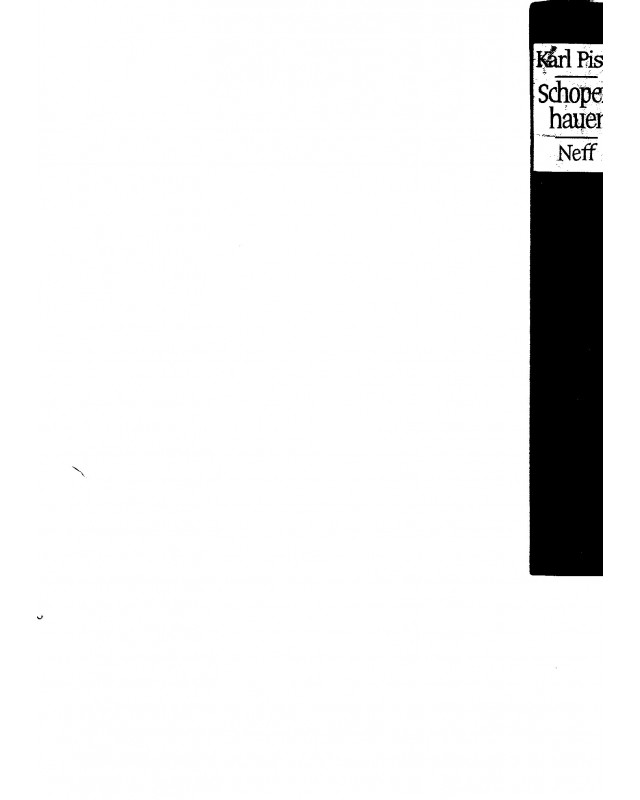 Schopenhauer - Kronzeuge einer unheilen Welt