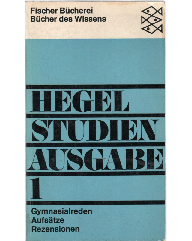 Hegelstudien Ausgabe 1