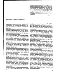 RiRaRutsch - Wir fahren in die Puppenwelt