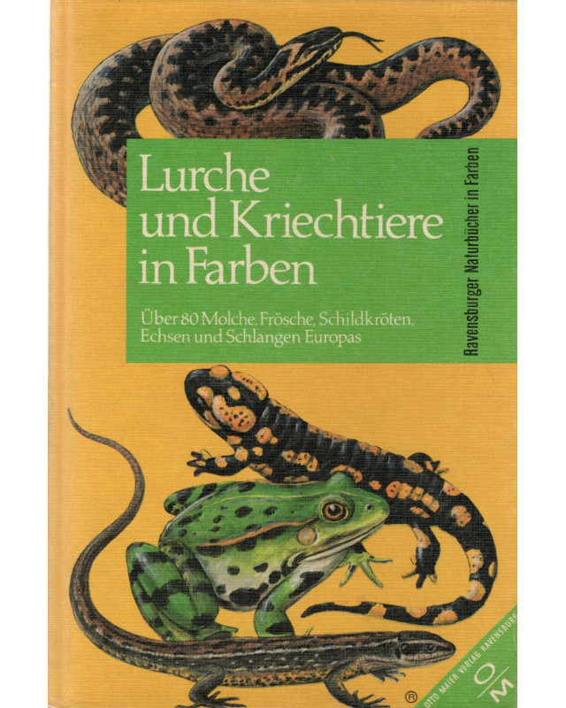 Lurche und Kriechtiere in Farben