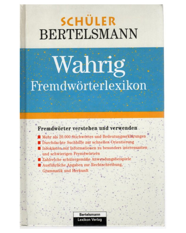 Wahrig - Fremdwörterlexikon