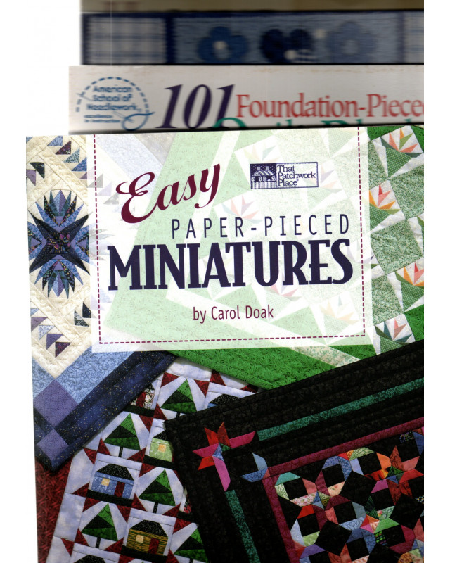 4 Patchwork-Bücher in Englischer Sprache (Paperback)