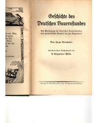 Geschichte des deutschen Bauernstandes