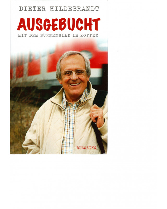 Dieter Hildebrandt - Ausgebucht - Mit dem Bühnenbild im Koffer