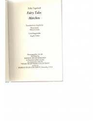 Folke Tegetthoff  - Fary Tales Märchen - zweisprachig - Deutsch-Englisch