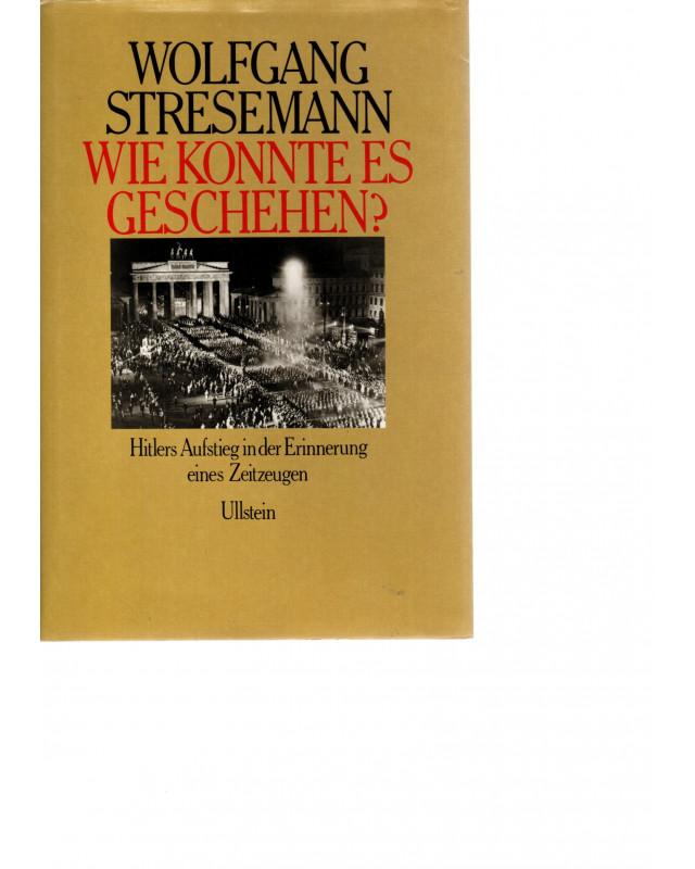 Wie konnte es geschehen?