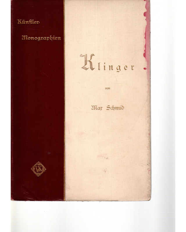 Klinger - Künstler-Monographien - Liebhaber-Ausgaben Nr. 41