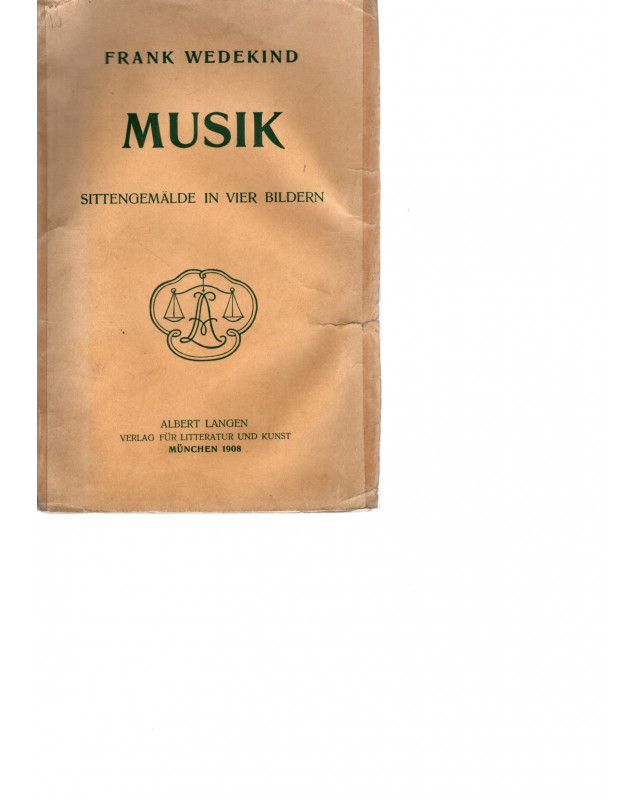 Musik - Sittengemälde in vier Bildern