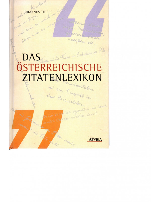 Das österreichische Zitatenlexikon