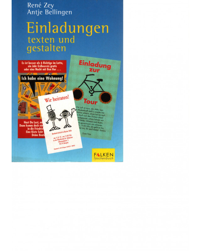 Einladungen texten und gestalten