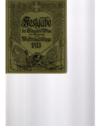 Festgabe der Gemeinde Wien zur Erinnerung an die Befreiungskriege 1813