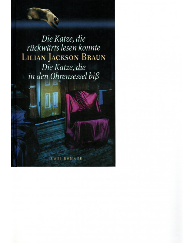 Die Katze, die rückwärts lesen konnte, Die Katze, die in den Ohrensessel biß