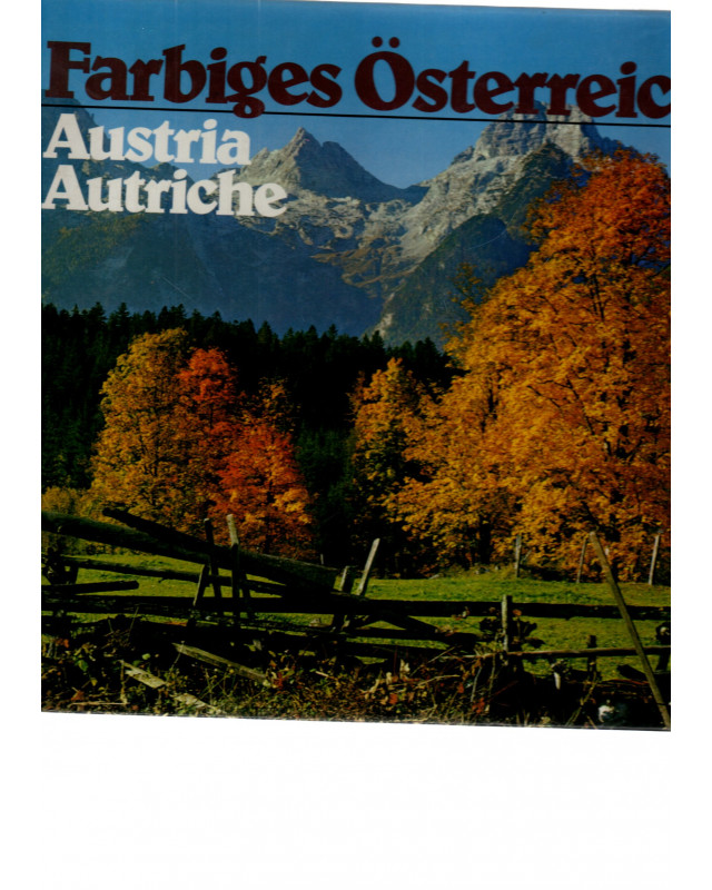 Farbiges Österreich Austria Autriche