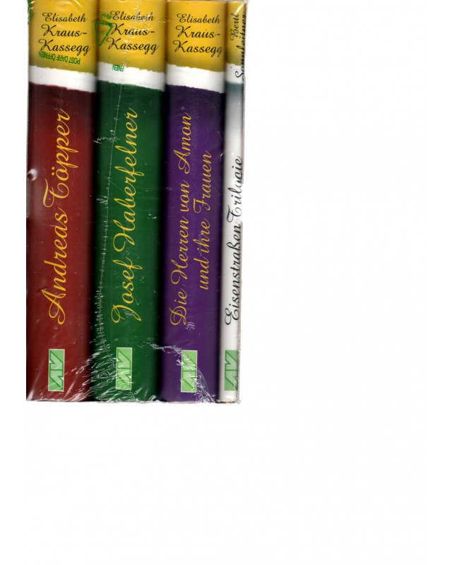 Elisabeth Kraus-Kassegg - Eisenstraßen Trilogie - (Töpper, Haberfelner, Amon) - im Schuber