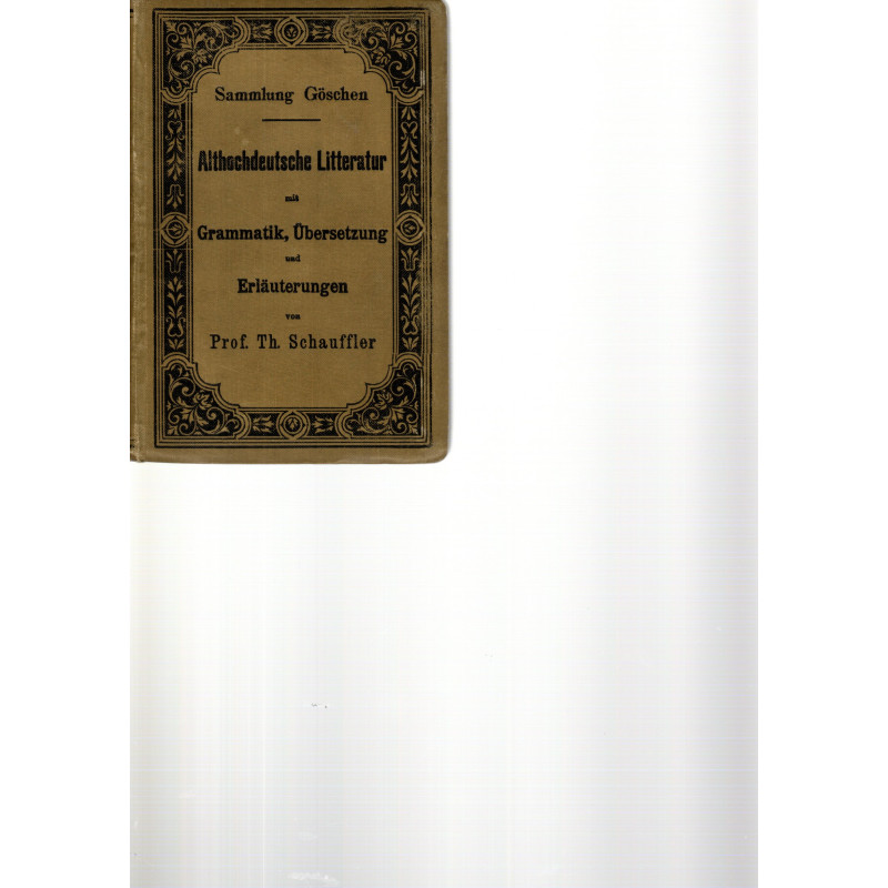 Sammlung Göschen: Griechische Grammatik 1