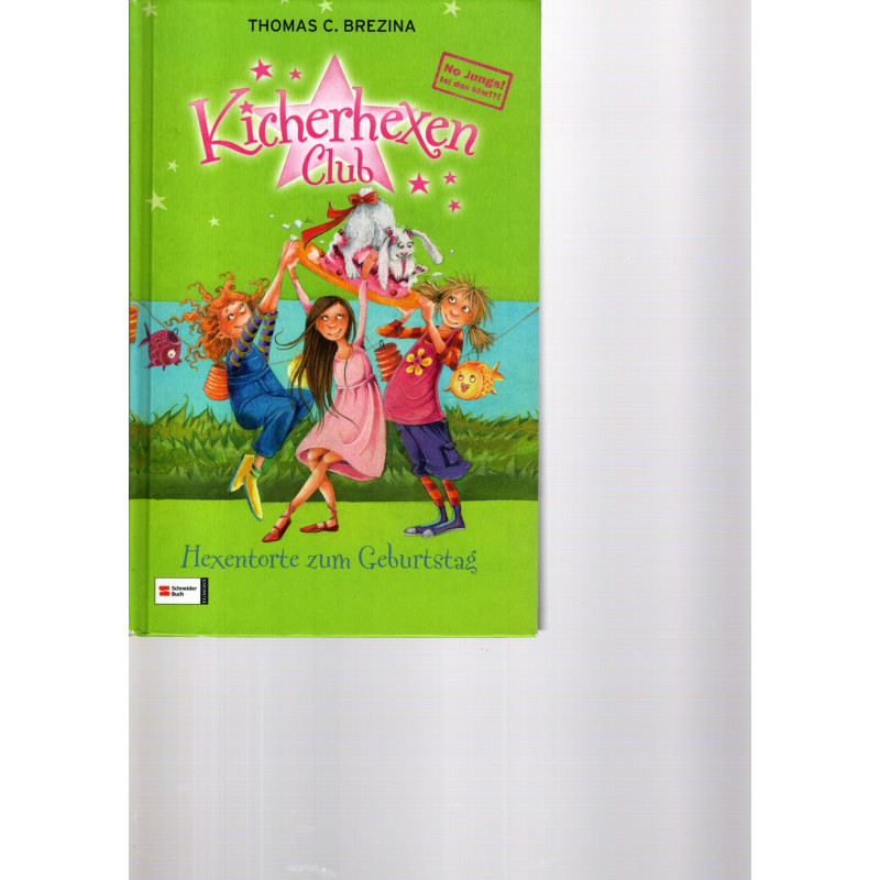 Kicherhexen Club Hexentorte zum Geburtstag