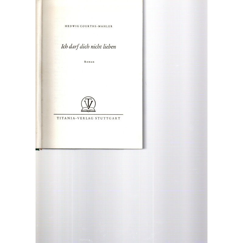 Ich darf dich nicht lieben