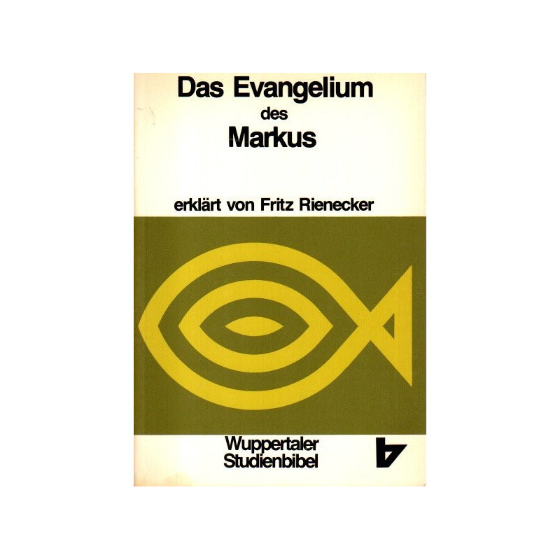 Wuppertaler Studienbibel - Das Evangelium des Markus
