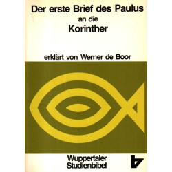 Wuppertaler Studienbibel - Der erste Brief des Paulus an die Korinther