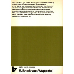 Wuppertaler Studienbibel - Der erste Brief des Paulus an die Korinther