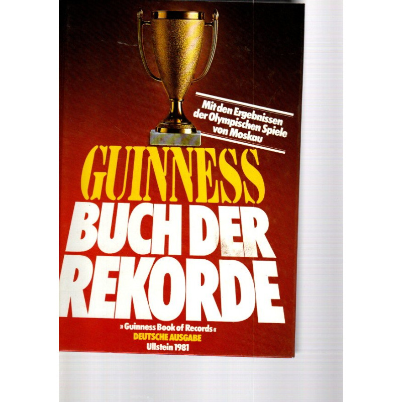 Guiness Buch der Rekorde 1984