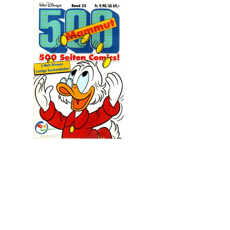 Walt Disneys 500 Mammut Seiten Comics