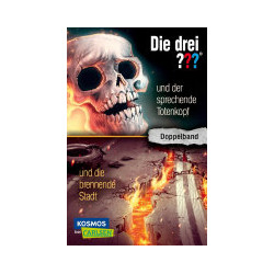 Die drei ??? - und der sprechende Totenkopf / und die brennende Stadt (Doppelband) - Tb.