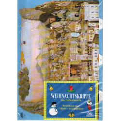 Weihnachtskrippe zum Selberbasteln - mit Anleitung zum Zusammenbau