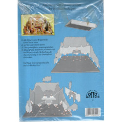 Weihnachtskrippe zum Selberbasteln - mit Anleitung zum Zusammenbau