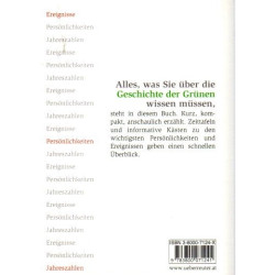 Eine kurze Geschichte der Grünen - Ereignisse, Persönlichkeiten, Jahreszahlen