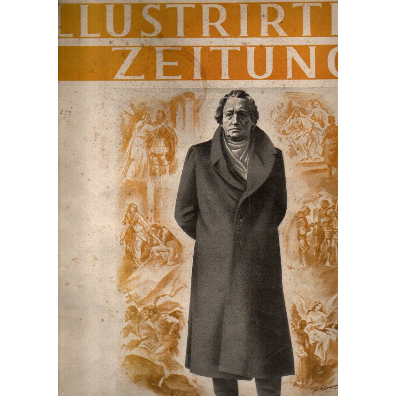 Illustrierte Zeitung zum 100. Todestag Goethes-Nr 4539 -1932