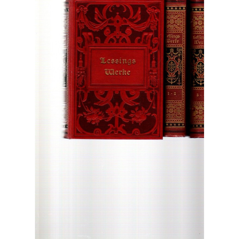 Lessings Werke in sechs Bänden - 3 Bücher