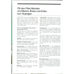 Miele - Backen, Braten und Grillen