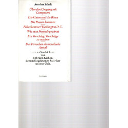 Nicht so laut vor Jericho