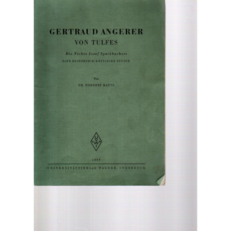 Gertraud Angerer von Tulfes