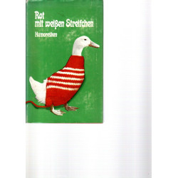 Rot mit weißen Streifchen