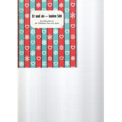 Er und sie, laufen Schi