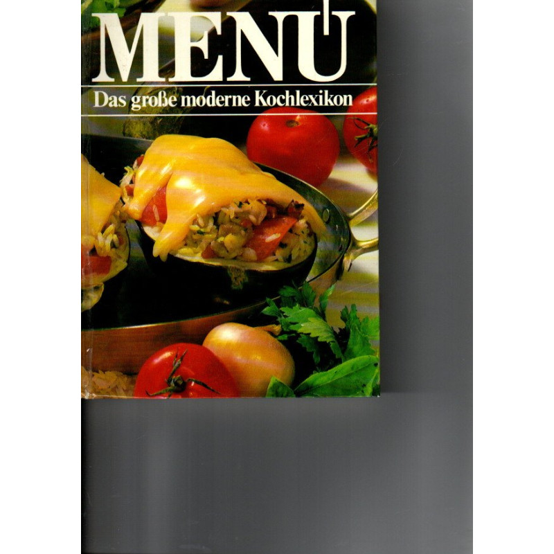 Menü -  Das große moderne Kochlexikon - Band 1 bis 10