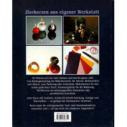 Kerzen festlich dekorieren - Mit Vorlagen und Schritt-für Schritt-Anleitungen