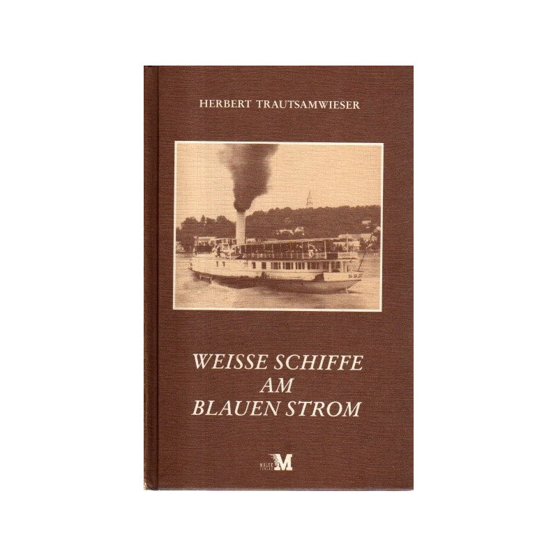 Weisse Schiffe am blauen Strom