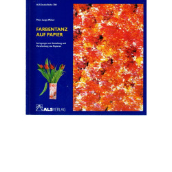 Farbentanz auf Papier