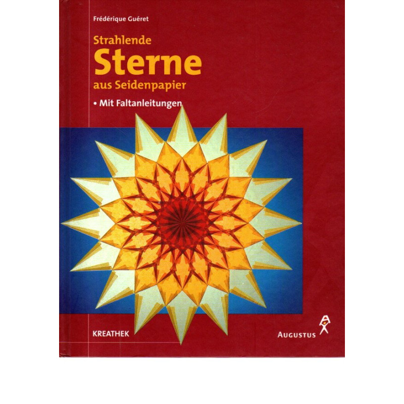 Strahlende Sterne aus Seidenpapier