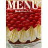 Menü - Backen von A-Z - Mit rund 530 Rezepten in alphab. Ordnung
